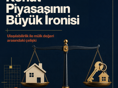 Konut Piyasasının Büyük İronisi: Ulaşılabilirlik ve Mülk Değeri Çelişkisi